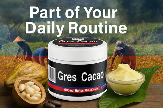 Haitian Gres Cacao: A Traditional Male Grooming Oil